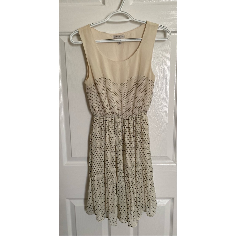 Lark & Wolff polka dot dress